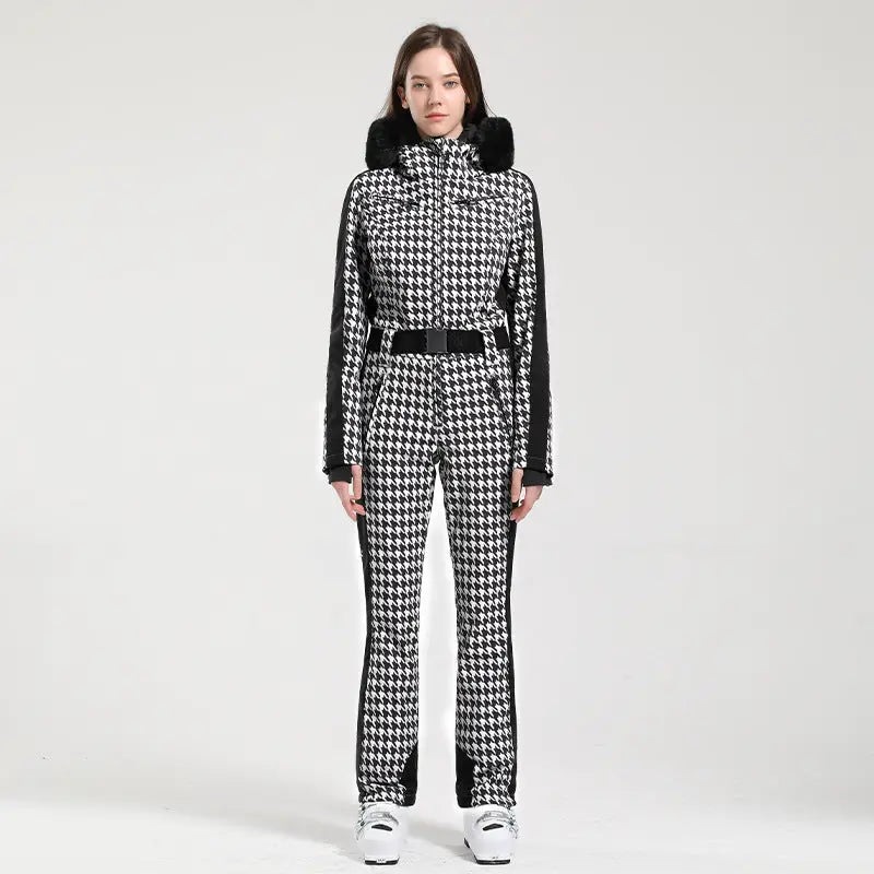 Action Outdoors Limited Women's Slim Fit Ski Suit Set - Waterproof & Warm Women's Slim Fit Ski Suit Set - Waterproof & Warm