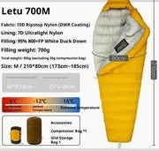 Mead's Supply & Equipment Outfitters limited Sleeping Bags Ultralight Down Sleeping Bag for Camping & Hiking Ultralight Down Sleeping Bag for Camping & Hiking