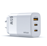techplus 65W GaN Ultra Fast Charger – Triple-Port Charging Solution for All Your Devices 65W GaN Ultra Fast Charger – Triple-Port Charging Solution for All Your Devices