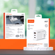 techplus 65W GaN Ultra Fast Charger – Triple-Port Charging Solution for All Your Devices 65W GaN Ultra Fast Charger – Triple-Port Charging Solution for All Your Devices
