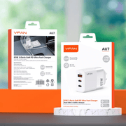 techplus 65W GaN Ultra Fast Charger – Triple-Port Charging Solution for All Your Devices 65W GaN Ultra Fast Charger – Triple-Port Charging Solution for All Your Devices