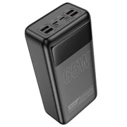 techplus 65W PD+QC Power Bank with LED % Display & Torch Light (50000mAh) – DB81A TechPlus 65W PD QC Power Bank 50000mAh LED Display