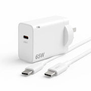 techplus 65W USB-C Fast Charger – Super Speed PD Charger with Cable Options 65W USB C PD Fast Charger With Cable Included