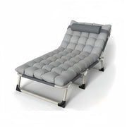 Folding Bed with Mattress and Headrest by salelink.co.nz
