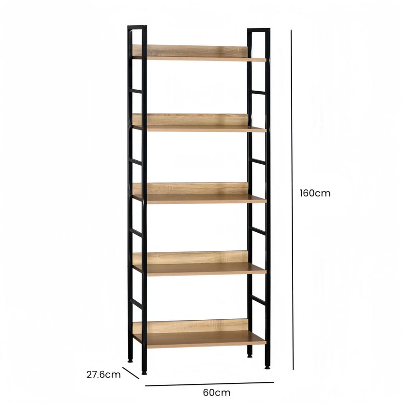 5-Tier Storage Shelf 160cm by salelink.co.nz