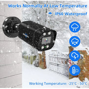 Action Outdoors Limited Waterproof 5MP Wired Outdoor Security Camera Kit Waterproof 5MP Wired Outdoor Security Camera Kit
