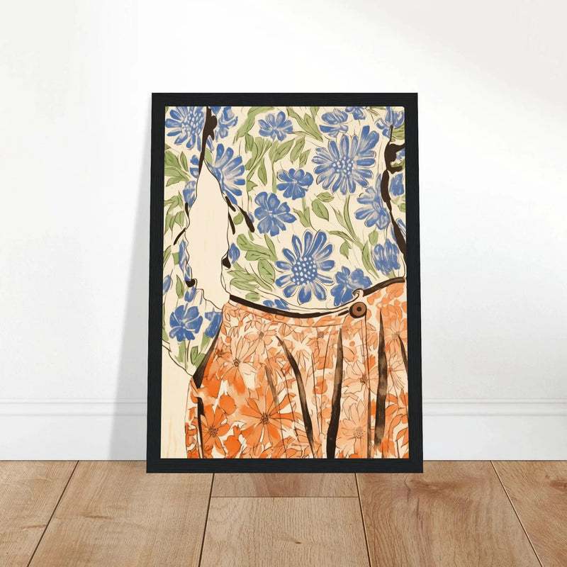 Fashion Floral #4 by Blank Wall Print Shop