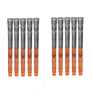 10pcs MultiCompound Golf Club Grips Orange by salelink.co.nz