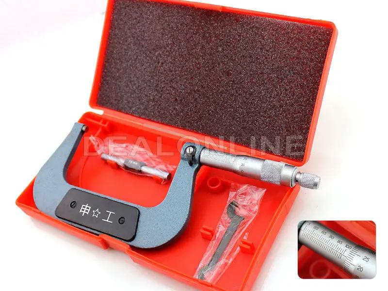 75-100mm Outside Measuring Micrometer by dealonline.co.nz