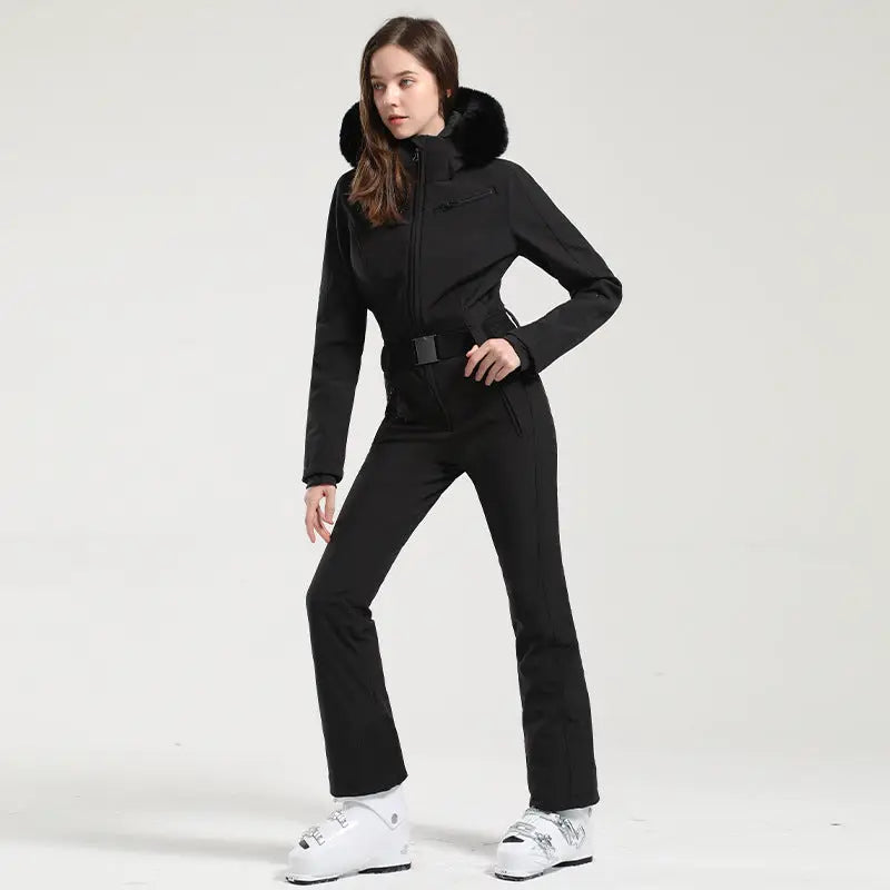 Action Outdoors Limited Women's Slim Fit Ski Suit Set - Waterproof & Warm Women's Slim Fit Ski Suit Set - Waterproof & Warm