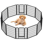 Yaheetech 12 Panels Heavy Duty Dog Pen 12 Panels Heavy Duty Dog Pen