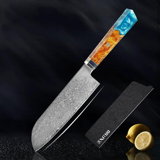 Kitchen Set Knife Damascus Steel Kitchen Knife Kitchen Knife Chef Knife Santoku Knife Japanese Knife Kitchen Tool D by China Dropship
