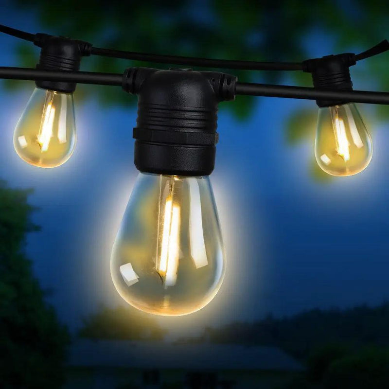 SportZone.co.nz Occasions > Christmas > Outdoor Decorations & Lights 68m LED Festoon String Lights Christmas Decorations Wedding Party Outdoor Garden 68m LED Festoon String Lights Christmas Decorations Wedding Party Outdoor Garden