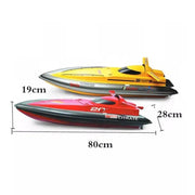 Supper Large L 80cm High Speed R/C Racing Boat by dealonline.co.nz