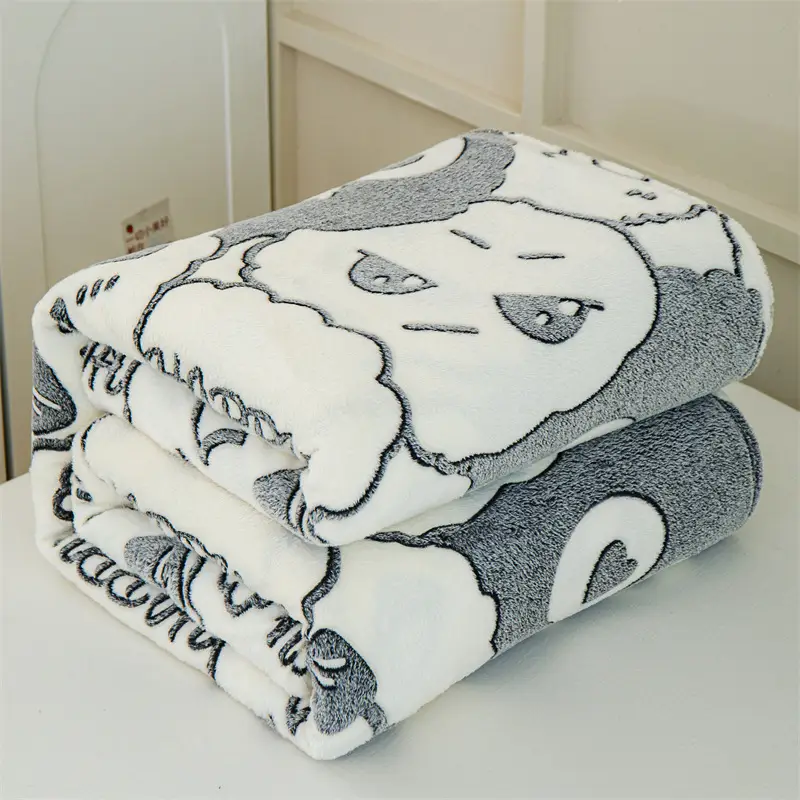 Fleece Blanket Soft Comfy Plush Winter Warm 200cm by dealonline.co.nz