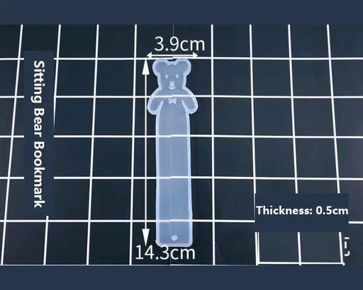 DIY Bookmark Resin Moulds Jewelry Making DIY Craft Tools - Standing Bear by Resin Art NZ