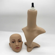 Female Mannequin Head Dummy Model Display Shop Stand by dealonline.co.nz