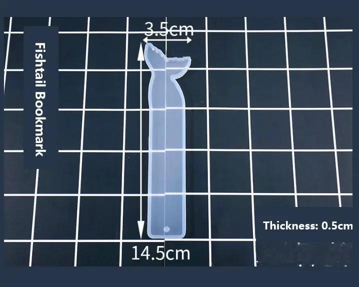 DIY Bookmark Resin Moulds Jewelry Making DIY Craft Tools - Fishtail by Resin Art NZ