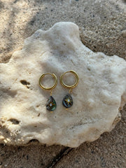 Whetū Ata Gold Huggies by Tahana Jewellery