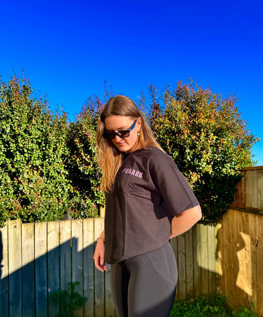 Unisex Rage Oversized T-shirts Black by Fuaark Nz