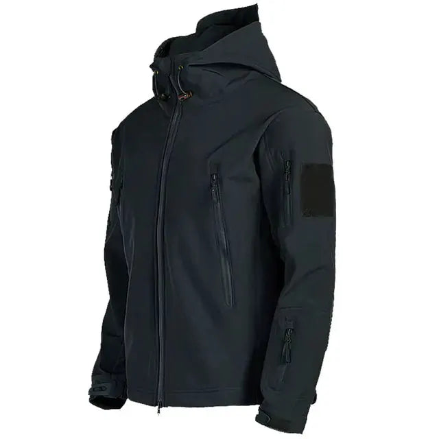 Men's Tactical Waterproof Shark Skin Jacket - Softshell Outdoor Jacket with Fleece Lining by Mead's Supply & Equipment Outfitters limited