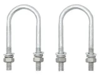 Round U-Bolt - M10 x 43 x 110mm - Pair by Trojan