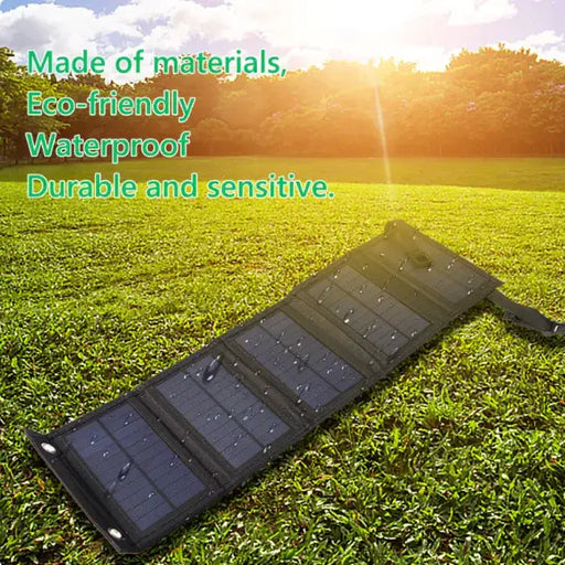 Foldable Solar Panel for Outdoor Travel - Portable Power Charger by Mead's Supply & Equipment Outfitters limited