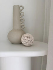 Inkah Limited Natural White Shell Ball Trio Set For Coastal Decor Natural White Shell Ball Trio Set For Coastal Decor