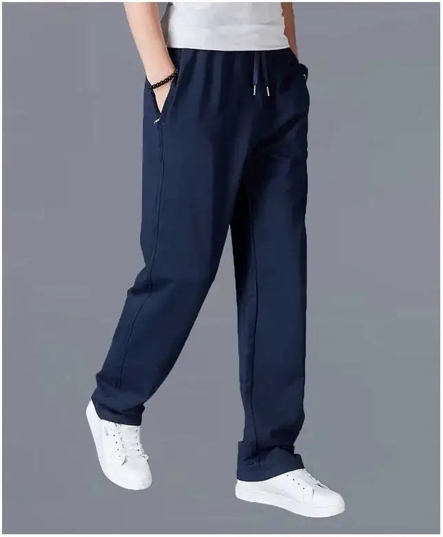 Men's Oversized Cotton Casual Knit Sweatpants - Relaxed Fit Joggers by Mead's Supply & Equipment Outfitters limited