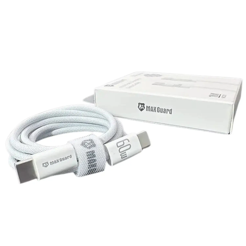 Maxguard 1m 60W Type-C to C Cable MC01 by 9eight5