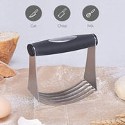 g8buynz g8buynz Dough Blender with 10cm Fixed Handle Pastry Mixer with 5 Stainless Steel Blades Dough Blender with 10cm Fixed Handle Pastry Mixer with 5 Stainless Steel Blades