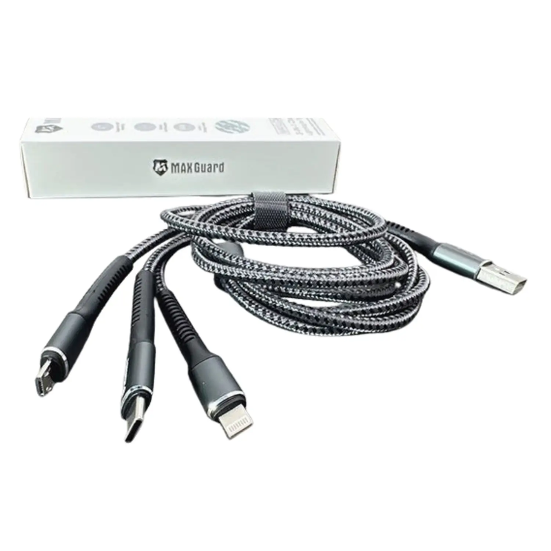 Maxguard 1.2m 3 in 1 cable M41LCM by 9eight5