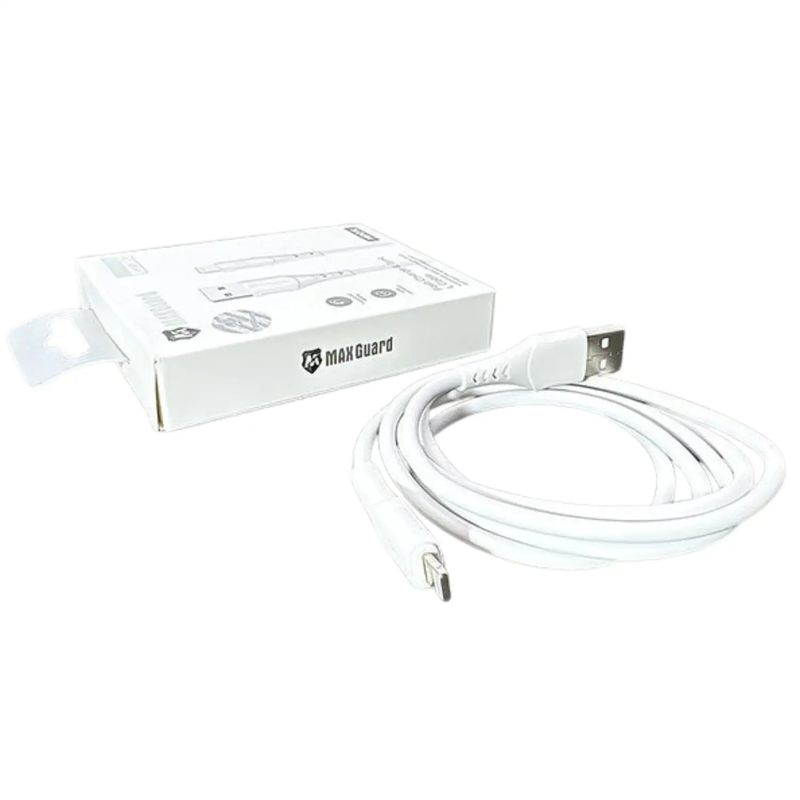 Maxguard 1.2m USB-A to Lightning Cable MP01L by 9eight5
