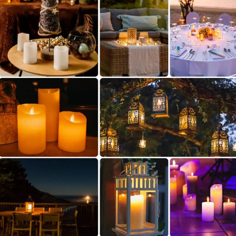 g8buynz g8buynz 12pcs Flameless  LED Candles Outdoor Indoor Battery Operated with 2pcs Remotes 12pcs Flameless  LED Candles Outdoor Indoor Battery Operated with 2pcs Remotes