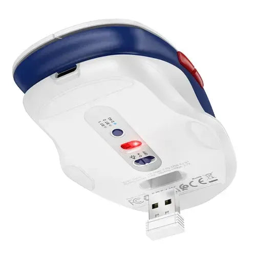 BroDeals Keyboard & Mouse Ergonomic Wireless Mouse with Nano Receive Ergonomic Wireless Mouse with Nano Receive