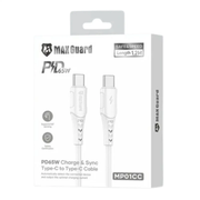 Maxguard 1.2m 65W Type-C to C Cable MP01CC by 9eight5