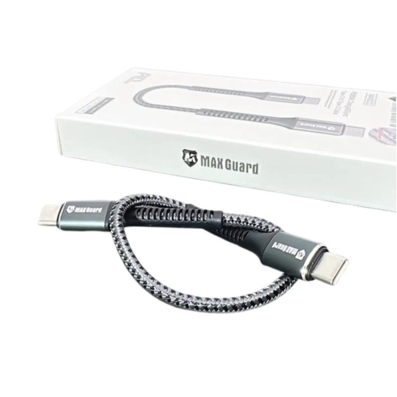 Maxguard 25cm 65W Type-C to C cable M40CC by 9eight5