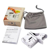 g8buynz g8buynz Universal Clip Type 60X LED UV Light Magnifier Universal Clip Type 60X LED UV Light Magnifier