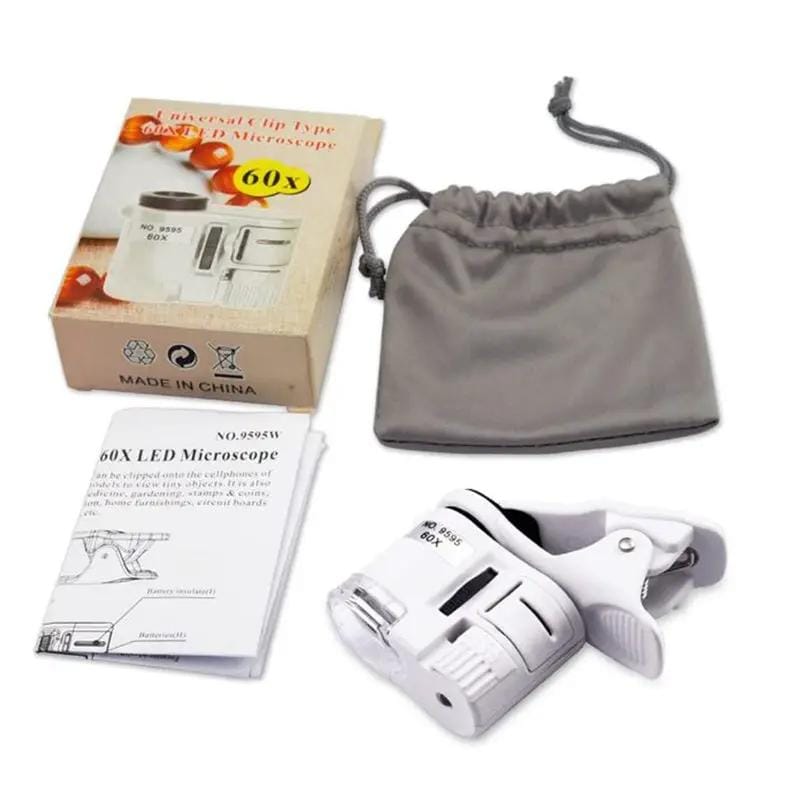 g8buynz g8buynz Universal Clip Type 60X LED UV Light Magnifier Universal Clip Type 60X LED UV Light Magnifier