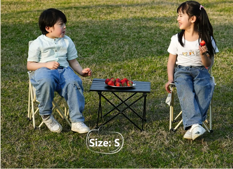 Ecotrek Aluminum Alloy Roll-Up Camping Table - PRI10116 by ECOTREK