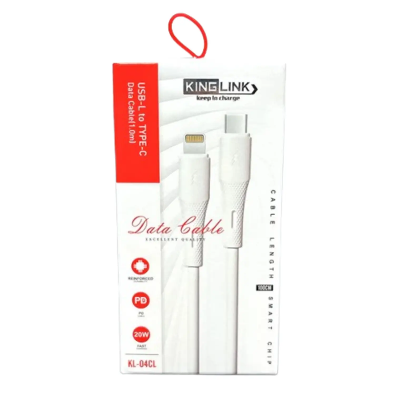 Kinglink 1m 20W Type-C to Lightning Cable KL04CL by 9eight5