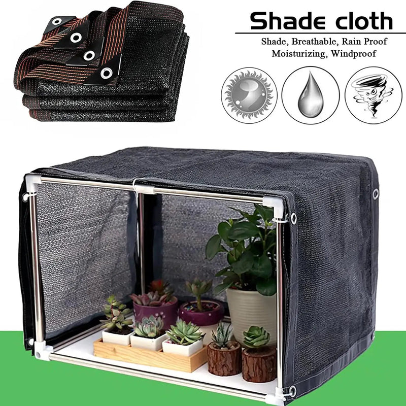70g 95% Black Shade Cloth 2Mx6M by salelink.co.nz