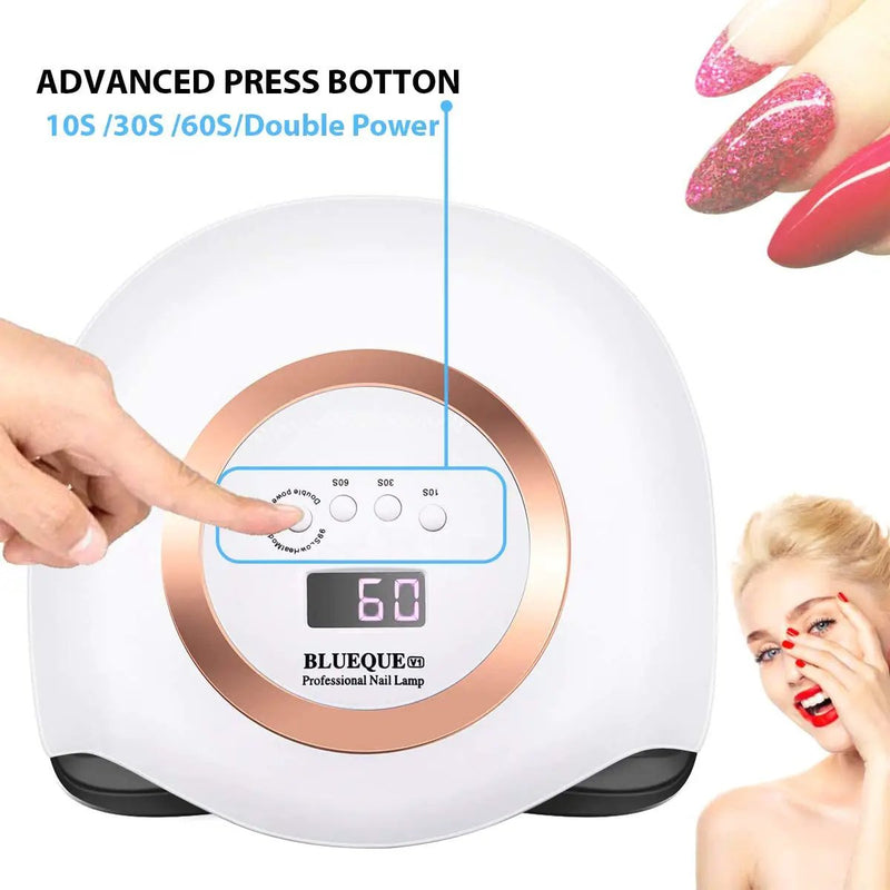 LED UV Nail Lamp 168W 42LED by salelink.co.nz