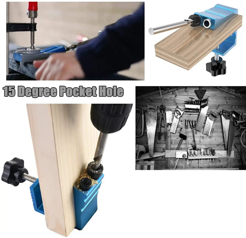 78pcs Woodworking Dowel Jig Kit by salelink.co.nz