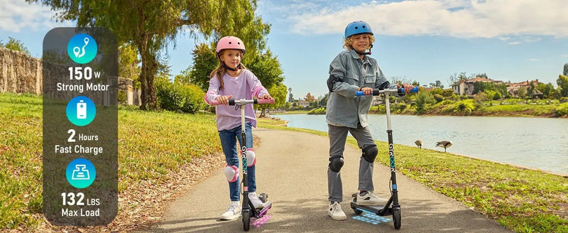 Kiwi eRide Kiwi eRide Ages 6-12 Gyroor H30 Max Pink Kids Electric Scooter Ages 6-12 Gyroor H30 Max Pink Kids Electric Scooter