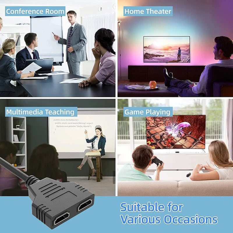 HDMI Splitter 1 in 2 Out by salelink.co.nz