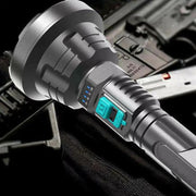 Super Bright Rechargeable Flashlight Torch by salelink.co.nz