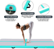 Air Track Gym Mat Green-4x1x0.1m by salelink.co.nz