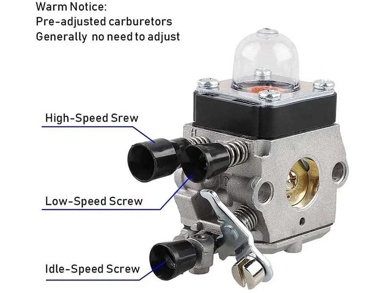 Carburetor Carb Air Fuel Filter Set For STIHL FS38 FS45 FS46 FS55 FS80 FS85 by salelink.co.nz