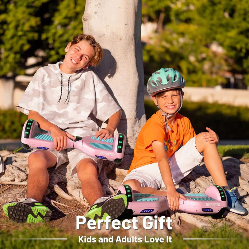 Kiwi eRide Kiwi Hoverboard Simate P6 Hoverboard Pink Simate P6 Hoverboard Pink
